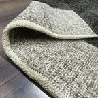Avioni Handloom Cut Shuttle Rugs by Master Artisans | Soft Touch | Home Washable | Coffee and Beige | Reversible - 90cm x 150cm (3feet x 5feet)
