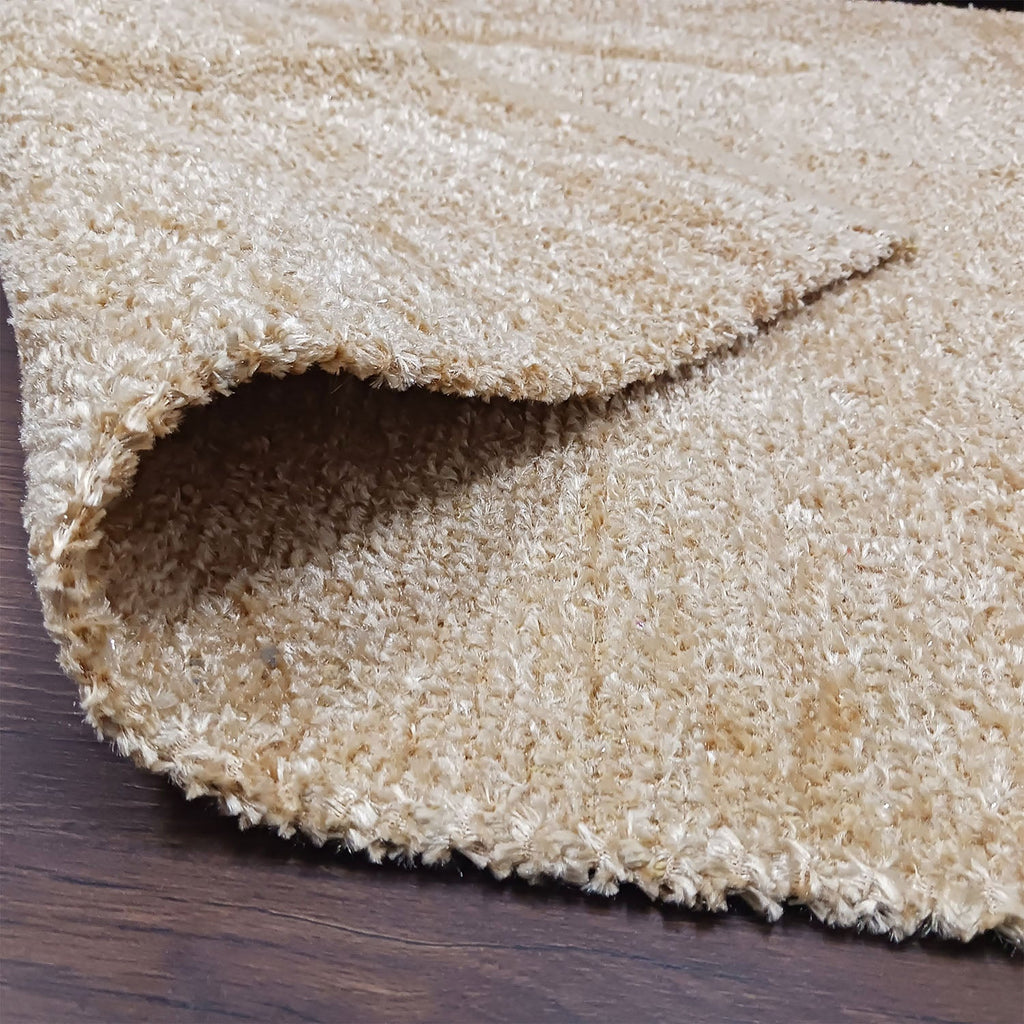 Avioni Handloom Rugs by Master Artisans | Soft Touch | Home Washable | Yellow Beige  | Reversible