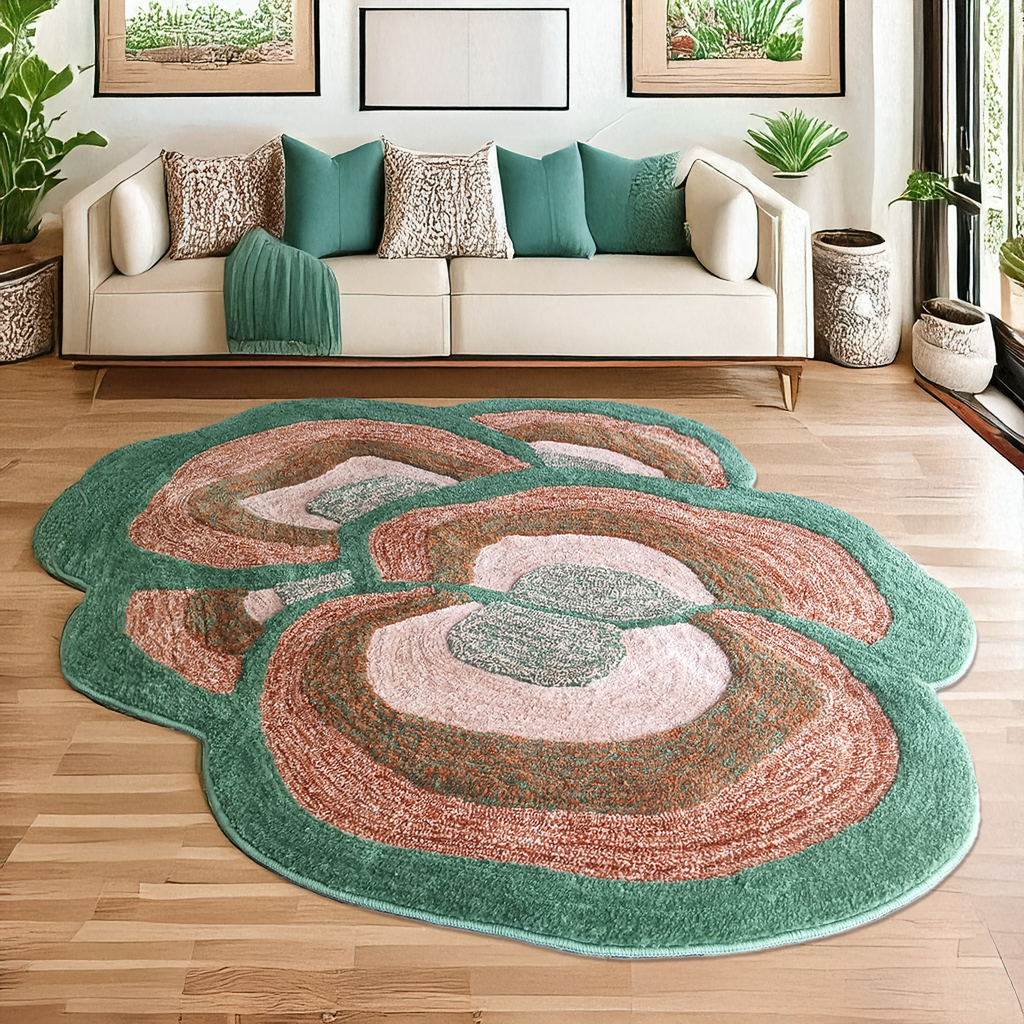 The Elevate Collection from Loomkart | The Forest Petal | Luxury Statement Carpets