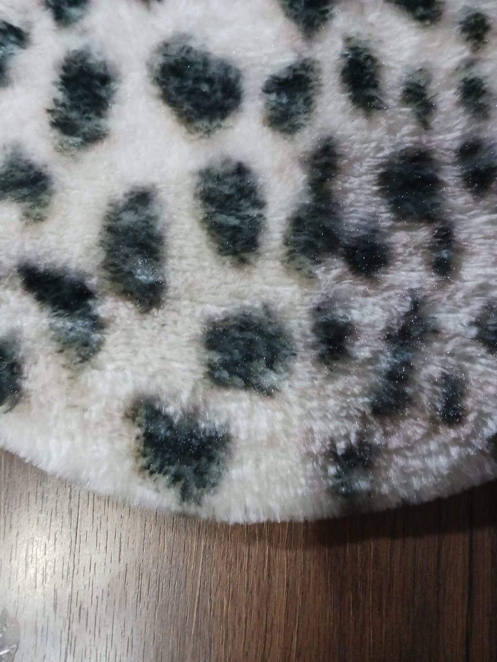 Avioni Home Faux Fur Exotic Animal Area Rug | Snow Leopard Print-150cm x 200cm