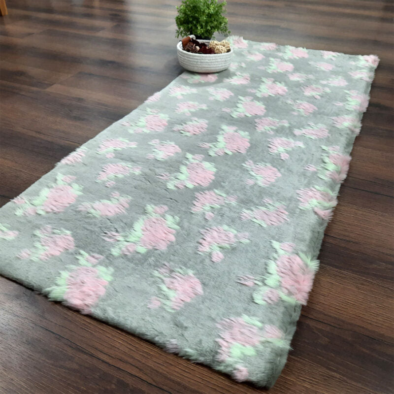 Loomkart – Avioni Ultra Soft Cozy Faux  Fur Carpet for Bedroom/Hallway/Pooja Room-Easily Hand Washable- 60X150cm