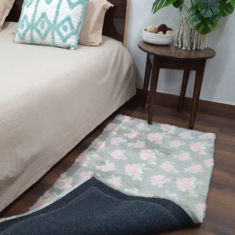 Loomkart – Avioni Ultra Soft Cozy Faux  Fur Carpet for Bedroom/Hallway/Pooja Room-Easily Hand Washable- 60X150cm