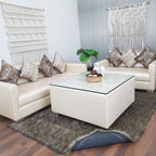 Soft Shaggy Premium Super Soft Luxury Rugs In Faux Fur– Shades of Brown – Avioni Carpets