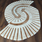 The Elevate Collection from Loomkart | The Seabreeze Shell | Luxury Statement Carpets