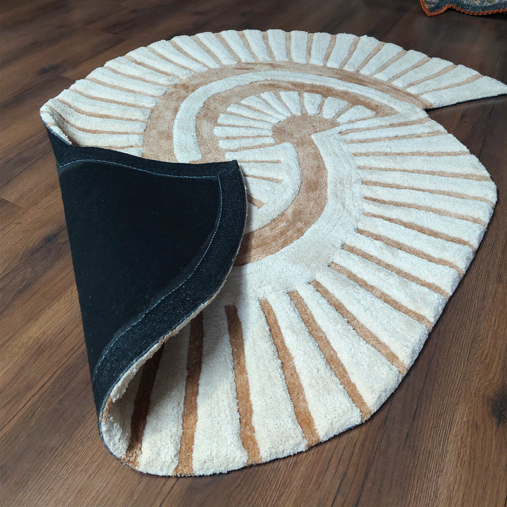 The Elevate Collection from Loomkart | The Seabreeze Shell | Luxury Statement Carpets