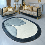 The Elevate Collection from Loomkart | The Moon Shadow| Luxury Statement Carpets