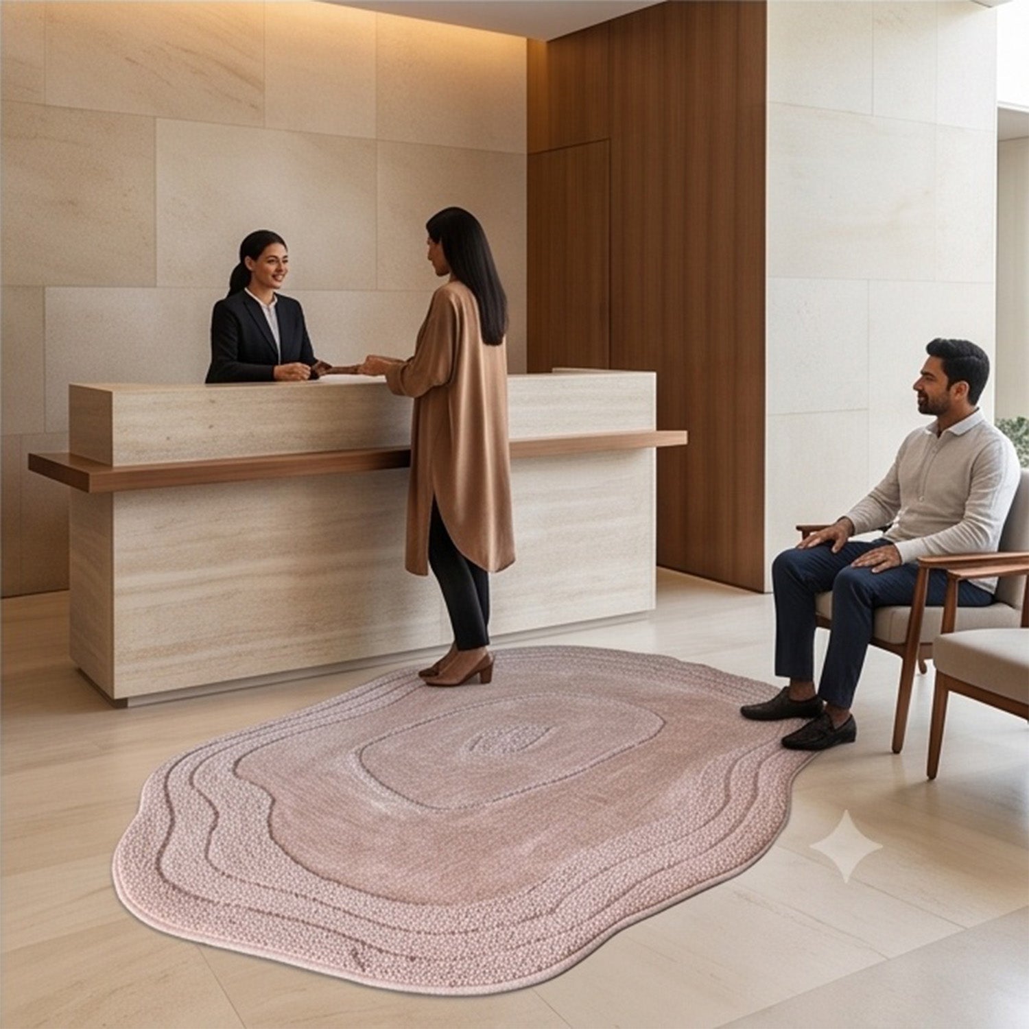 The Elevate Collection from Loomkart | The Sand Dune | Luxury Statement Carpets