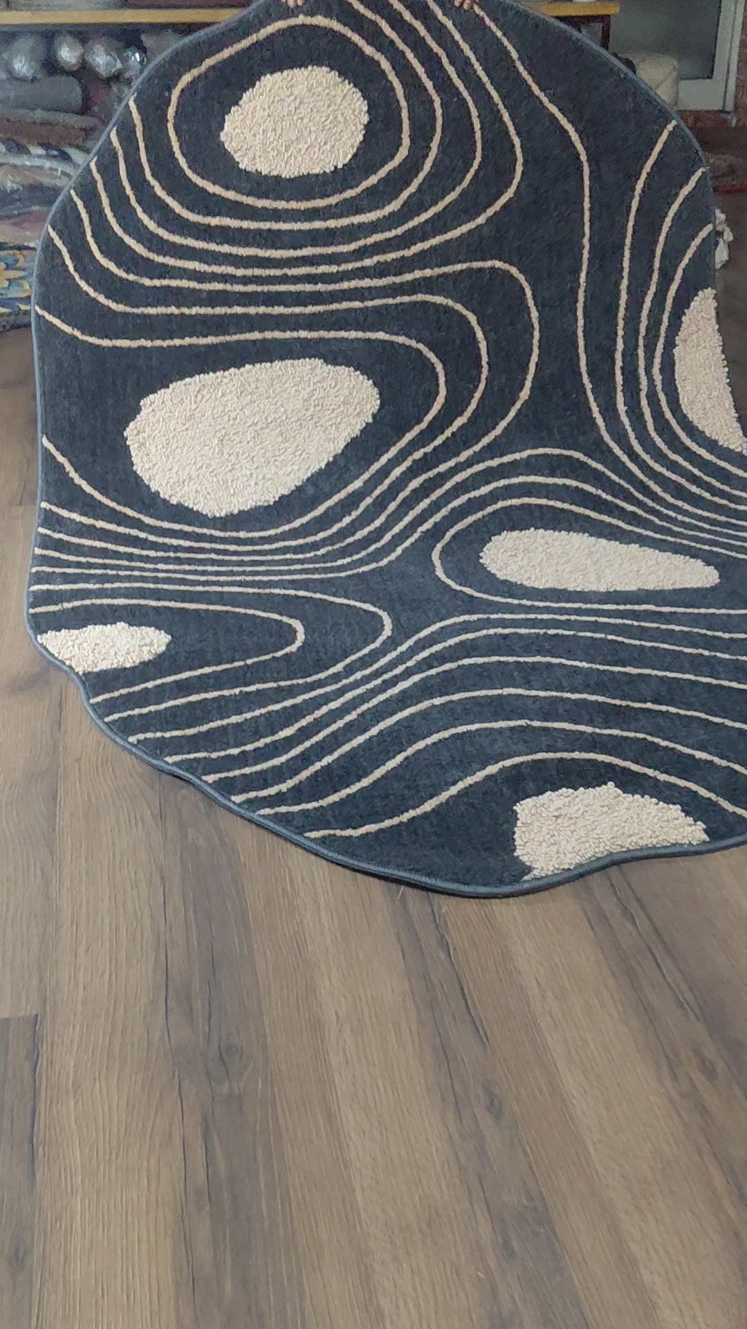 The Elevate Collection from Loomkart | Isla Pebble Wave Luxe Carpet | Luxury Statement Carpets