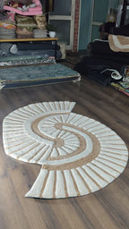 The Elevate Collection from Loomkart | The Seabreeze Shell | Luxury Statement Carpets