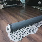 Avioni Home Faux Fur Exotic Animal Area Rug | Snow Leopard Print-150cm x 200cm