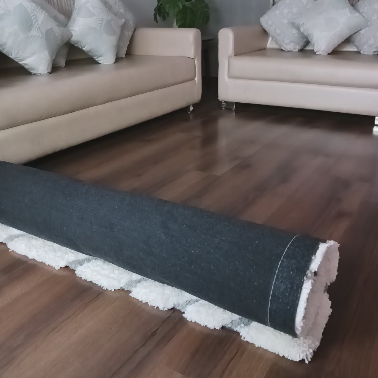 Avioni Atlas Collection- Micro Moroccan Waves Carpet In Cream And Ivory Shade-Different Sizes