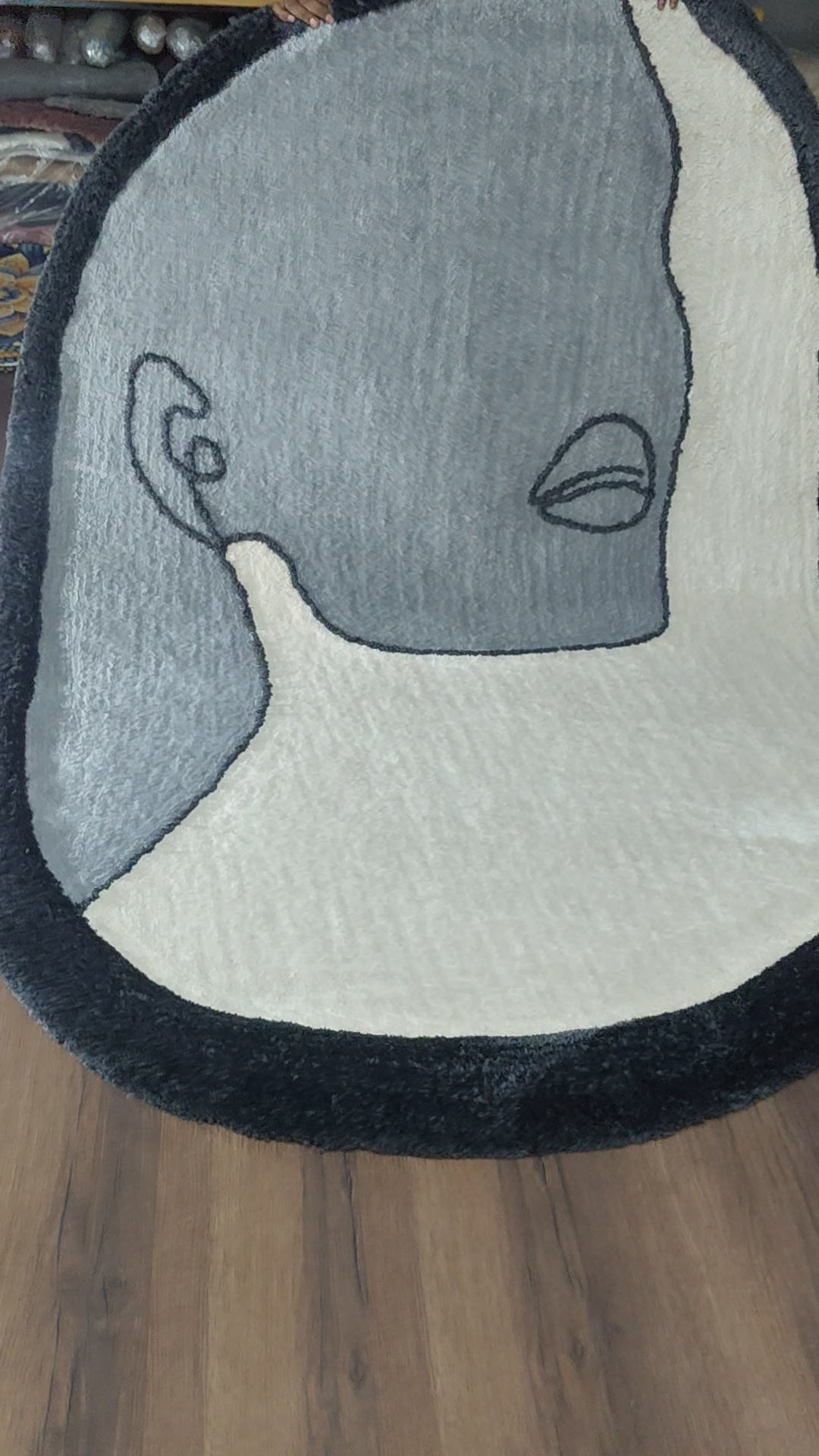 The Elevate Collection from Loomkart | The Moon Shadow| Luxury Statement Carpets