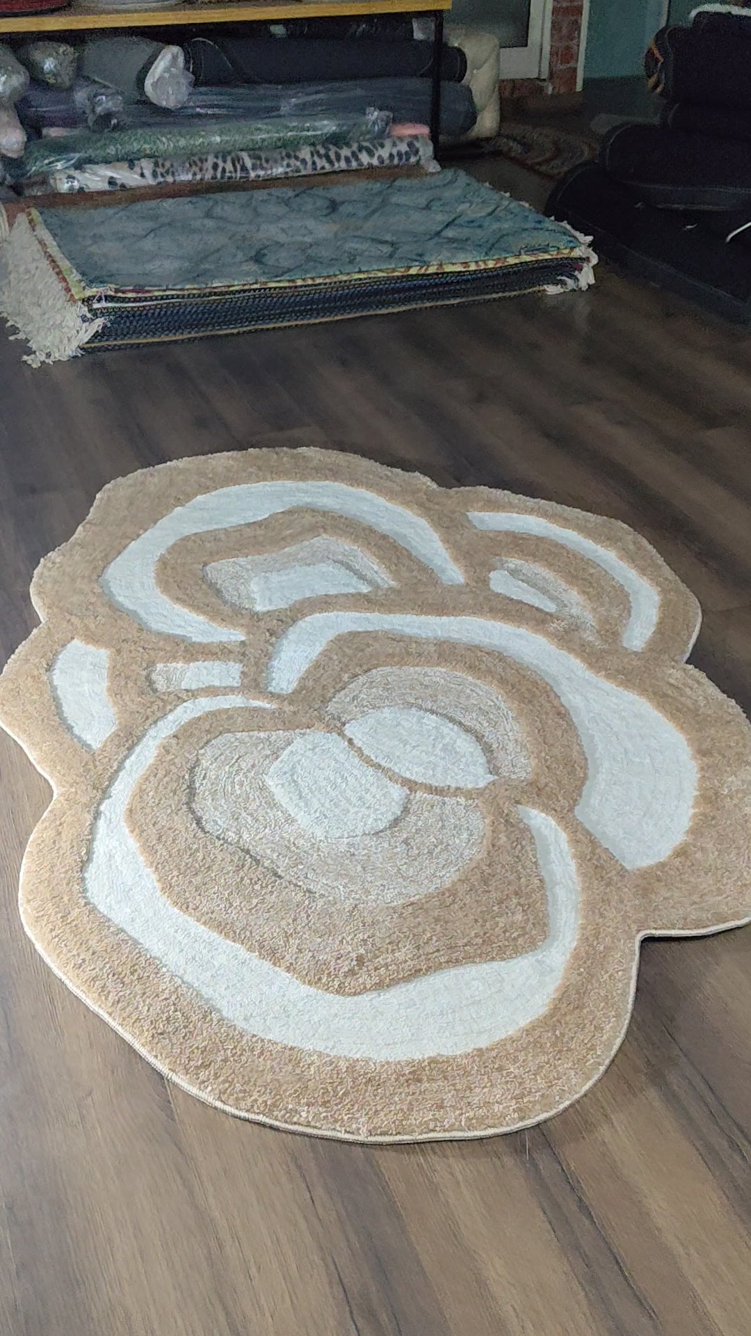 The Elevate Collection from Loomkart | The Earthstone Bloom| Luxury Statement Carpets