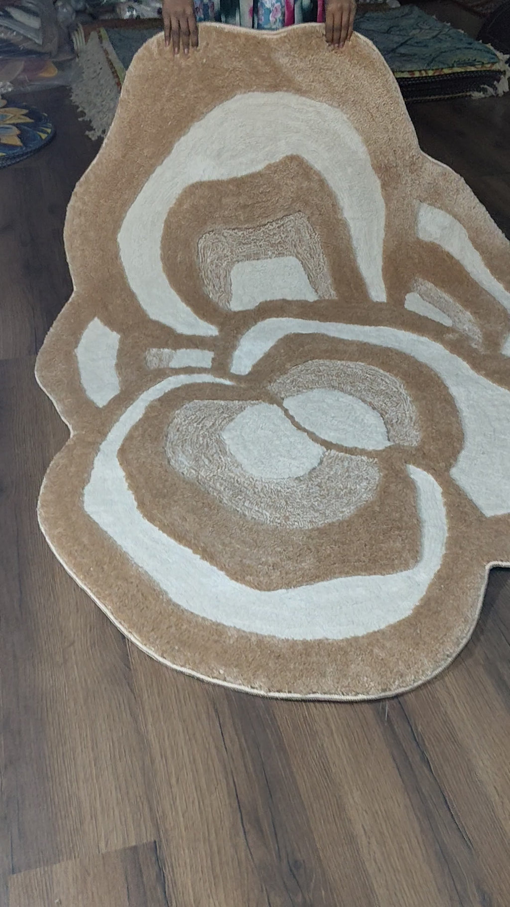 The Elevate Collection from Loomkart | The Earthstone Bloom| Luxury Statement Carpets