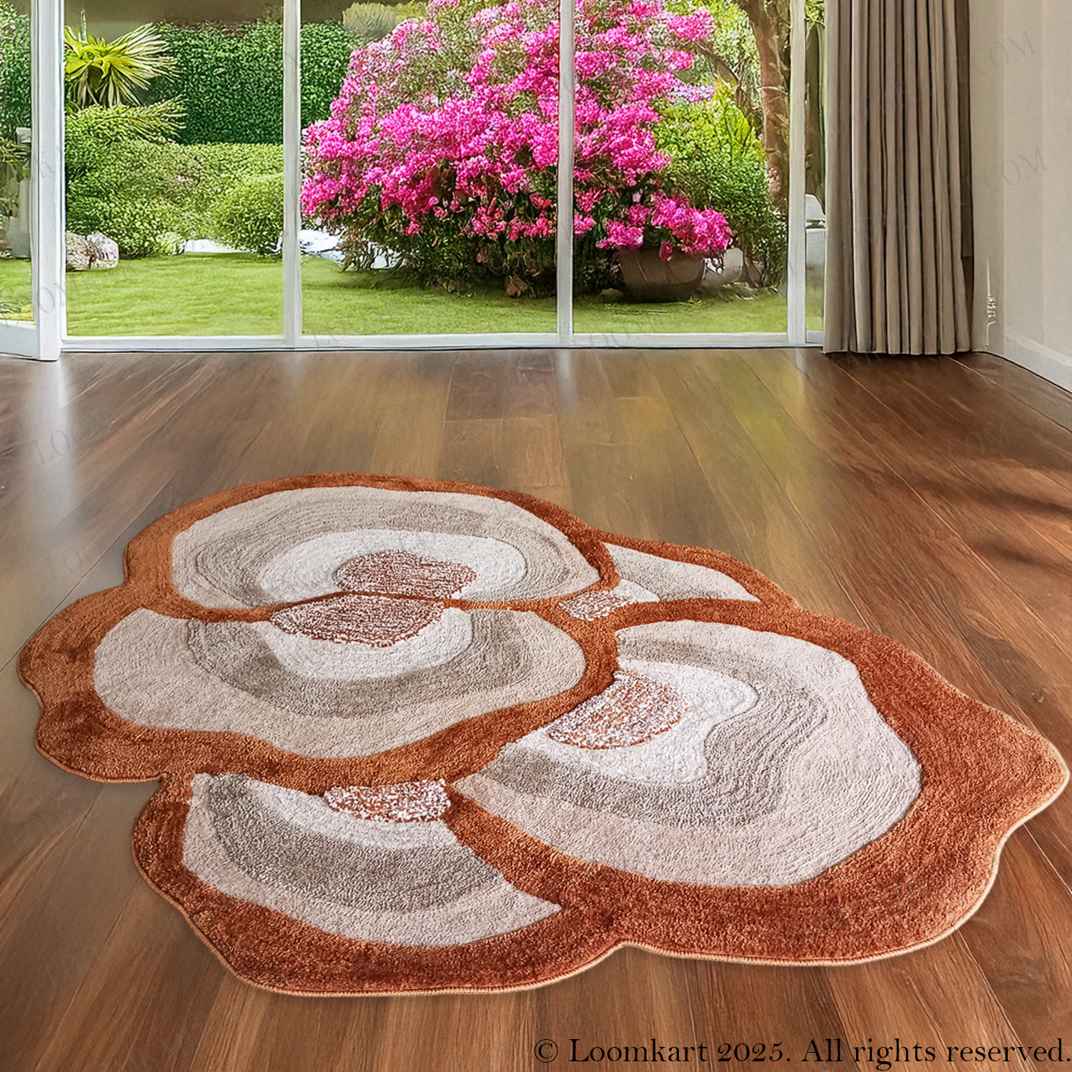 The Elevate Collection from Loomkart | Sunstone Petal | Luxury Statement Carpets