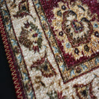 Silk Carpet Persian Design Collection Red – Living Room Rug – 3×5 Feet (90 x 150 cms)-Avioni