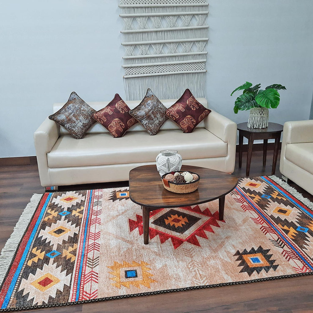 Silk Carpet Ethnic Premium Living Room Rug Multi -Avioni