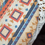 All Natural Round Cotton Braided Mats- “Natura Collection By Avioni”-Washable-Ethnic-Good for Gifting (38 cms Diameter)