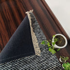 Value Deal-Avioni Carpet For Living Room Wevani Collection- Modern Black And White