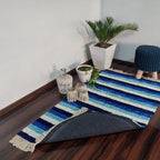 Avioni Carpets for Living Room – Wevani Collection Blue Carpet/Rug – 90cm x 150cm (~3×5 Feet)