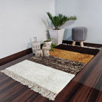 Avioni Carpets for Living Room/Pooja Room – Wevani Collection Brown Gradients Carpet/Rug – 90cm x 150cm (~3×5 Feet)