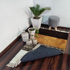 Avioni Carpets for Living Room/Pooja Room – Wevani Collection Brown Gradients Carpet/Rug – 90cm x 150cm (~3×5 Feet)