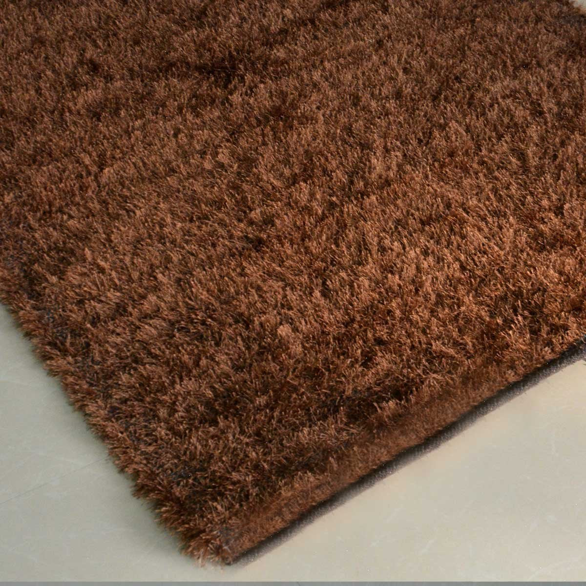 Avioni Handloom Durry For Living Room In Flurry Yarn Fur Material- Reversible for double side usage- Light weight -No antislip backing