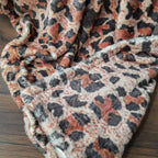 Avioni Home Everlasting Comfort Faux Fur Throw Blanket – Double Sided, Soft, Warm, Cozy, Luxury, Fluffy Blankets for Couch and Bed – Animal Print for Sofa Large (180x145cm)