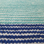 Avioni Luxury Soft Premium Chenille Stripe -Multi Color- Yoga Mat 60cm x 180cm (~2×5.5 Feet)