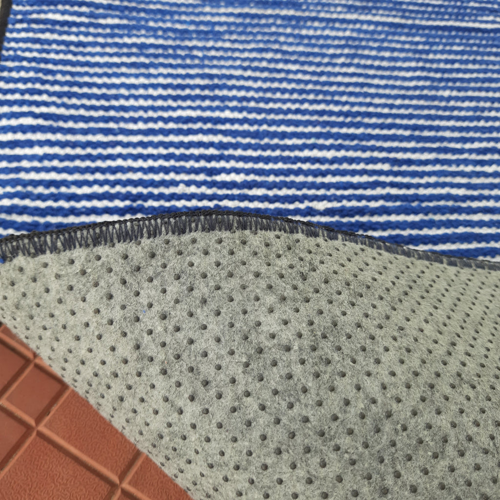 Avioni Luxury Soft Premium Chenille Stripe -Multi Color- Yoga Mat 60cm x 180cm (~2×5.5 Feet)