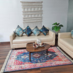 Silk Carpet Modern Distressed Bohemian Design – Living Room Rug – Avioni