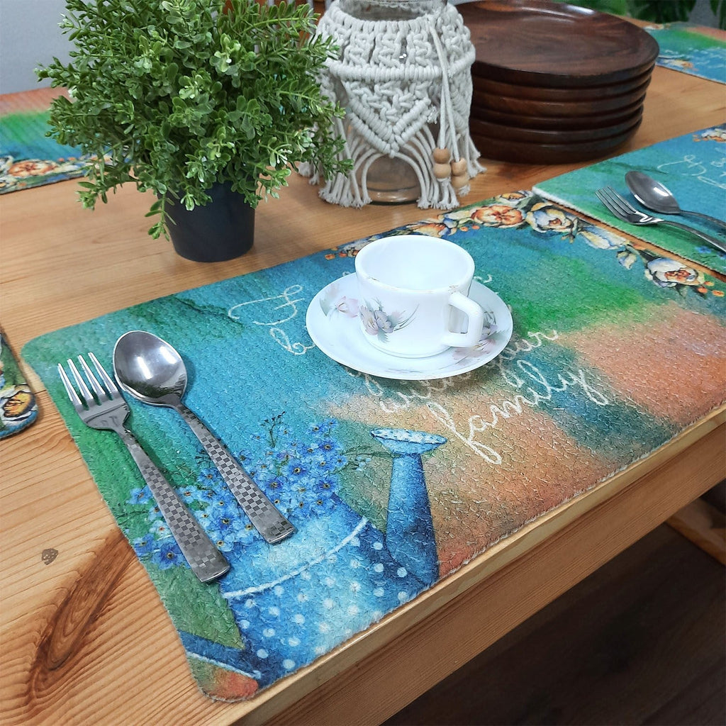 All Natural Cotton Braided Mats- “Natura Collection By Avioni”-Washable -Elegant And Exclusive- Life Sprinkler-Good for Gifting (29×44 cms)