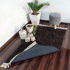 Value Deal-Avioni Carpet For Living Room Lux Wevani Collection - Modern Plain Rug -Coffee