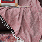 Avioni Premium 100% Cotton Sofa Throws/Blankets-  120cm x 150cm