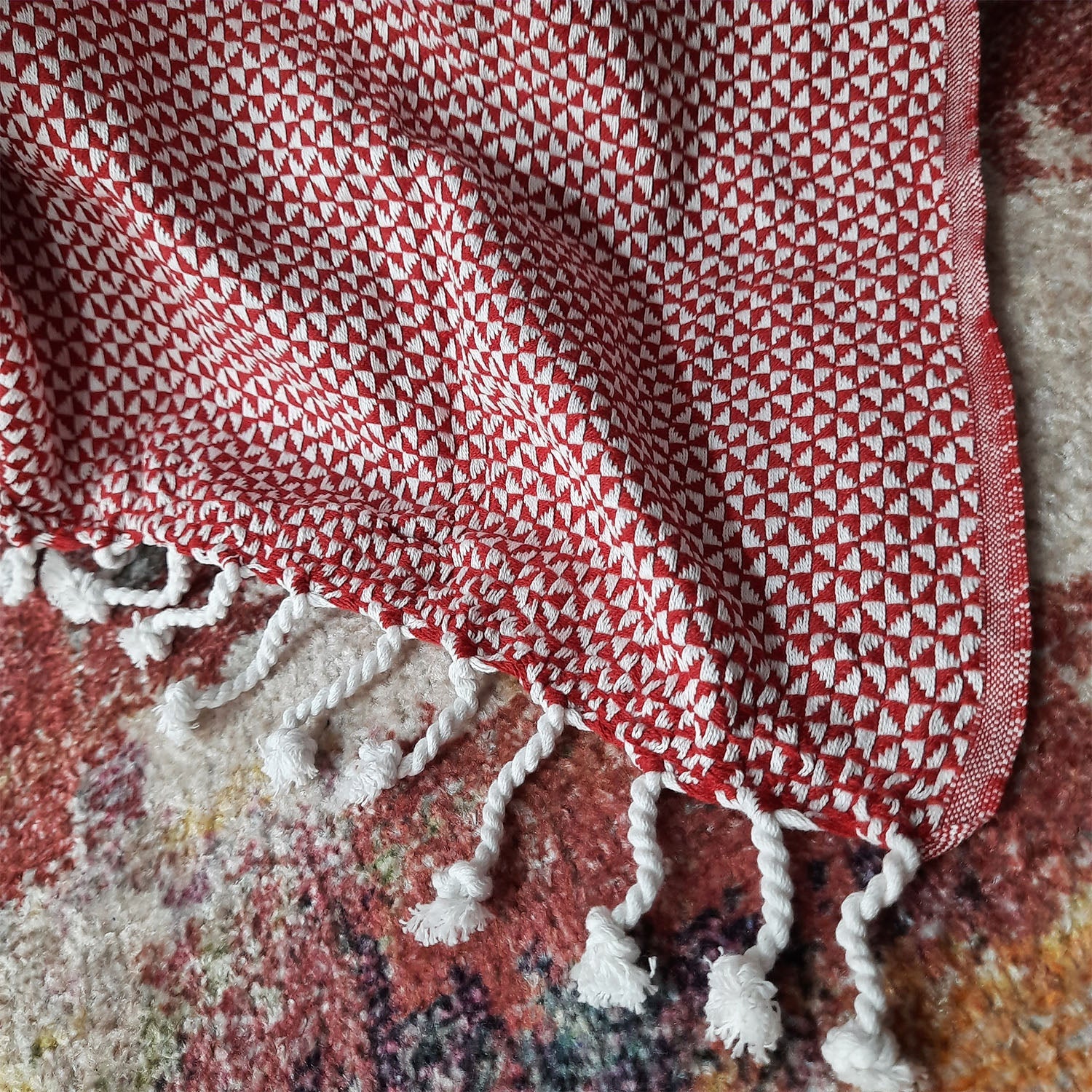 Avioni Premium 100% Cotton Sofa Throws/Blankets-  120cm x 150cm