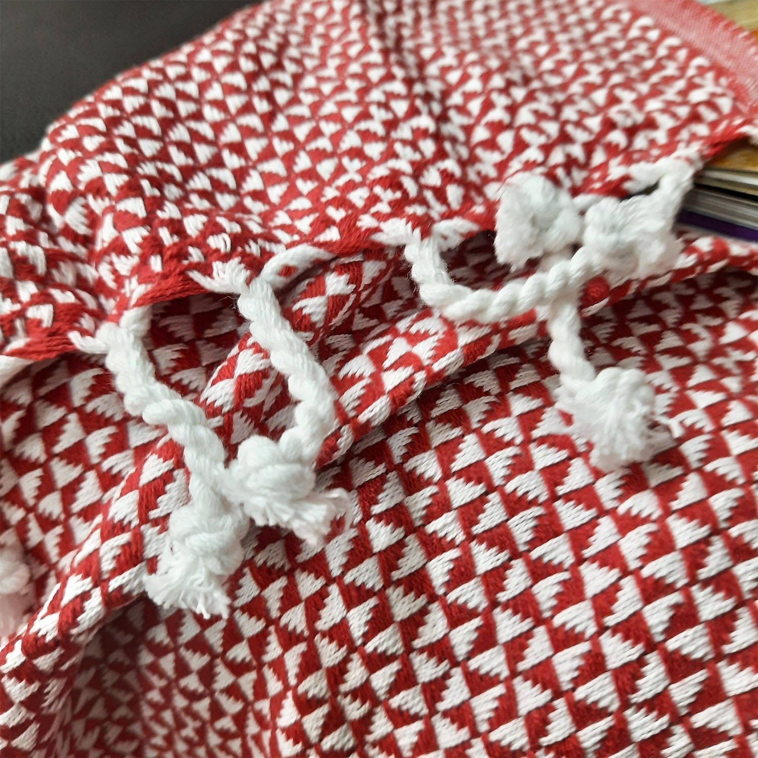 Avioni Premium 100% Cotton Sofa Throws/Blankets-  120cm x 150cm