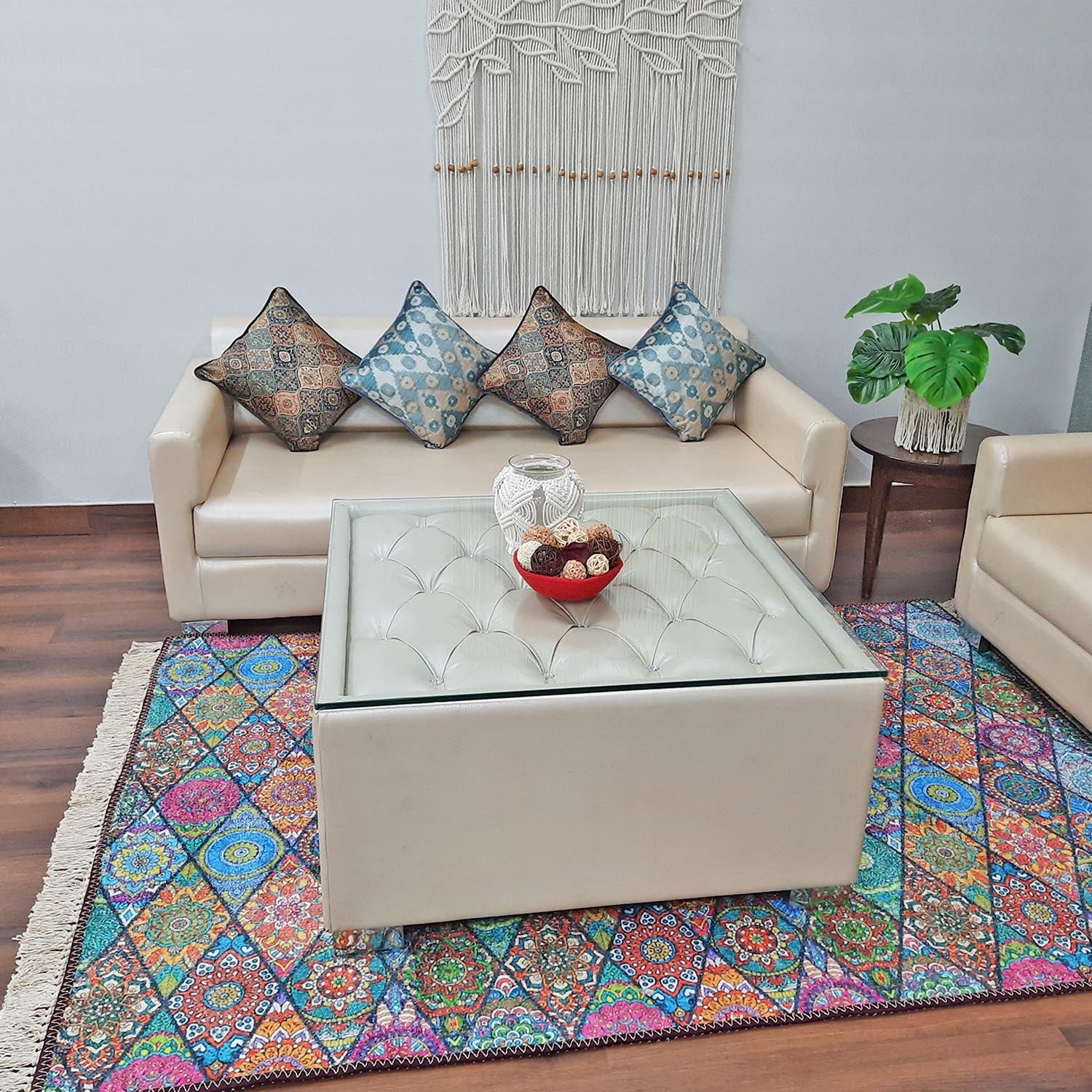 Avioni Carpet – Neo Modern Collection Geometric Flowers – Multicolour