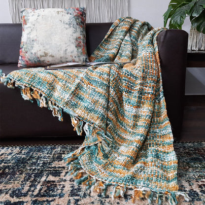 Avioni Sofa Throws/Blankets Super Soft Acrylic Handloom Weaved