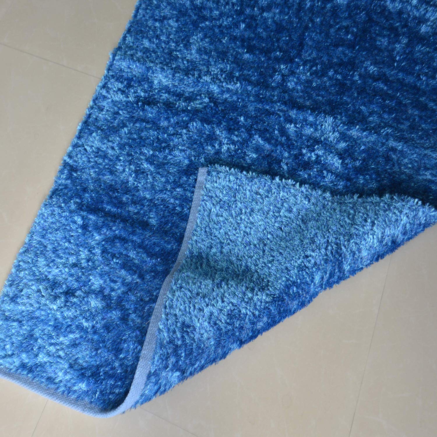 Fur Rug For Living Room|Aqua|By Avioni| 90cm x 150cm (~3×5 Feet)
