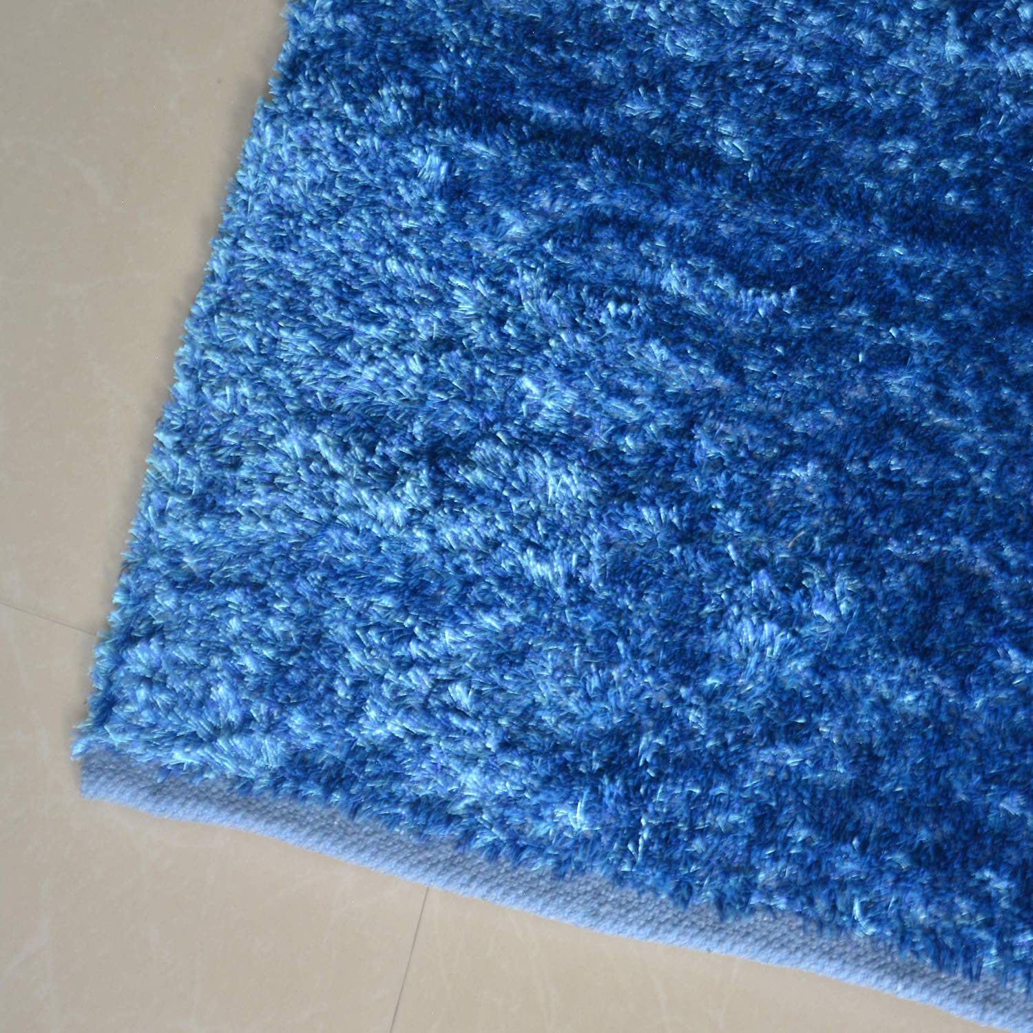 Fur Rug For Living Room|Aqua|By Avioni| 90cm x 150cm (~3×5 Feet)