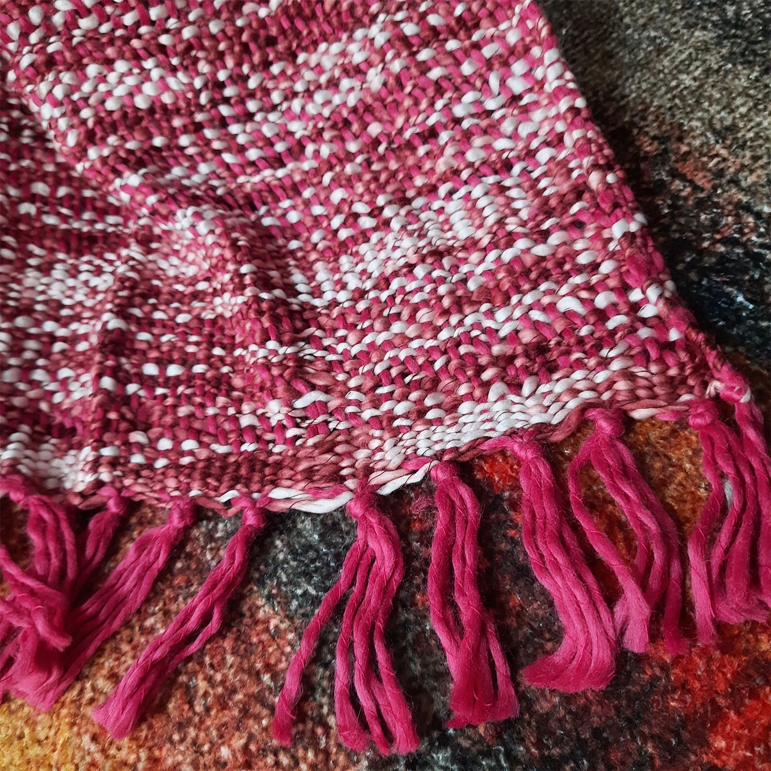 Avioni Sofa Throws/Blankets Super Soft Acrylic Handloom Weaved Red – (Aura Collection)-127×152 cm (50 x 60 Inch)