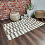 Avioni Woven Jute And Cotton Carpets -Nova Collection -premium Look-Multiple Sizes