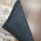 Avioni Carpet – Faux Silk- Neo Persian Collection Evergreen Cream- 90cm x 150cm (~3×5 Feet)