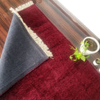 Value Deal-Avioni Carpet Lux Wevani Collection- Modern Plain Rug for Living Room/ Pooja Room-Mehroon