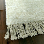 Avioni Carpets for Living Room – Wevani Collection Brown-White Carpet/Rug – 90cm x 150cm (~3×5 Feet)
