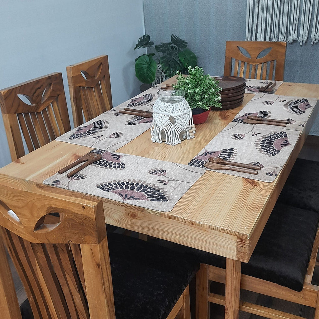 All Natural Cotton Braided Mats- “Natura Collection By Avioni”-Washable-Elegant And Exclusive- Good for Gifting (29×44 cms)