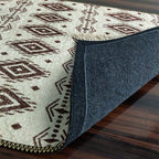 Avioni Carpets for Living Room – Neo Modern Collection Coffee- Beige Carpet/Rug – 90cm x 150cm (~3×5 Feet)