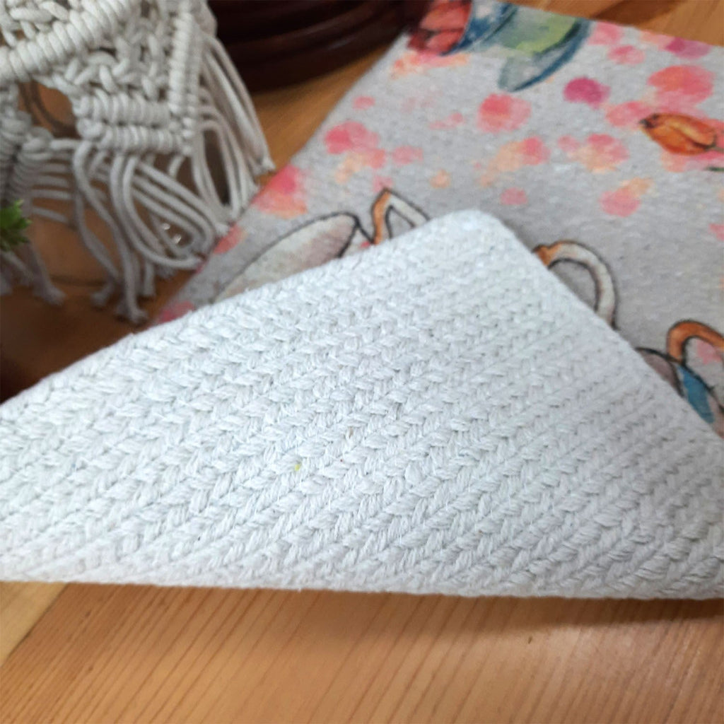 All Natural Cotton Braided Mats- “Natura Collection By Avioni”-Washable-Elegant And Exclusive- Good for Gifting (29×44 cms)