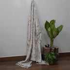 Avioni Beautiful Soft Sofa Throw | Abstract Modern Design | Virgin Premium Polyester Slub Handloom Sofa Throw
