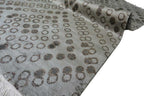 Hand Knotted Kashmiri Premium Silk Carpet In Beige -225 Knots per Sq Inch – 120cm x 180cm (~4×6 Feet)-Gift for Generations by Avioni